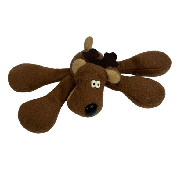 Vtg Hallmark Rodney Reindeer 1984 Boy Christmas Bean Bag Plush Stuffed Animal - Picture 1 of 7